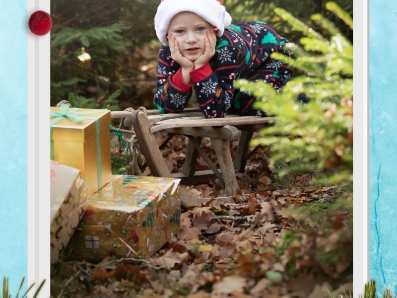 Kerst fotoshoot